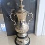 F.A Cup Trophy Full Size Metal Image 3