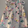 Target Australia Butterfly sun dress Size 6-12 mths EUC Image 2