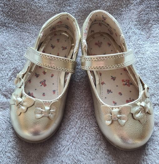 girls Next gold shoes