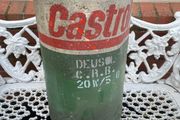 Large Vintage Castro Oil Drum