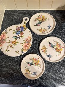 Lovely English Plates and serve plate