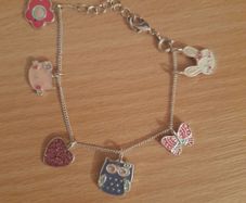 Girl's charm bracelet