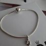 New genuine pandora small essence/me bracelet and Unicorn charm Image 3