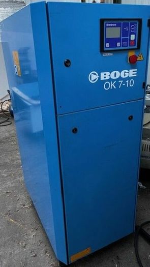 Boge Oil Free Piston Compressor 27cfm