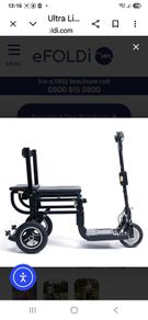 Efoldi mobility scooter