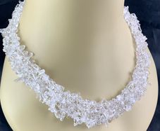 Vintage Clear Quartz Necklace