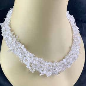 Vintage Clear Quartz Necklace