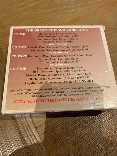 The Greatest Piano Concertos in 4xCD