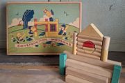 1950's French Building Blocks