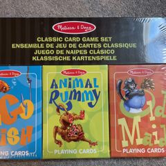 Christmas present idea - classic card game set x 3 games