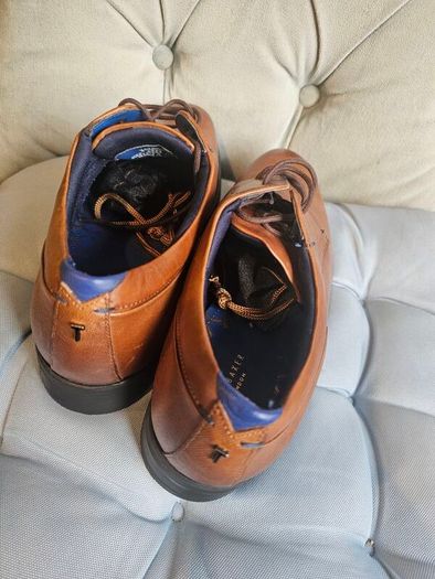 Ted Baker Mens Brown Leather Dress Shoes
