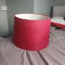 red ceiling light shade Image 2