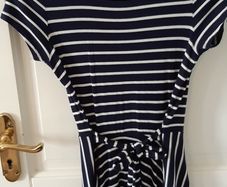 Navy Stripe girls age 11-12 dress Jasper Conran