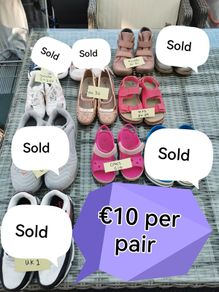 kids shoes various sizes