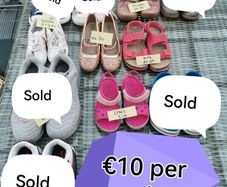 kids shoes various sizes