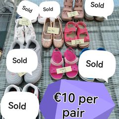 kids shoes various sizes