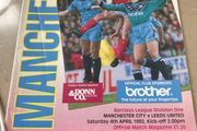 Old 1992 Manchester City Program