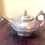George IV period Irish sterling silver 3pcs tea set 1826 by Edward Power Image 4