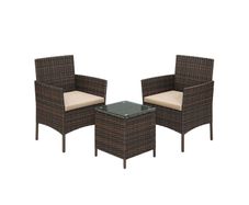Garden furniture set made of PE polyrattan