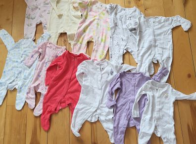 Baby girl clothes bundle 0-3 months
