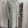 coat Bnwt long shacket style coat size small Zabione brand Image 2