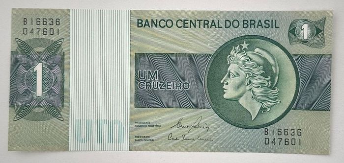 Brasil 1 Cruzeiro Banknote