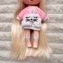 Na! Na! Na! Surprise Doll Aubrey Heart with Bunny Sweater Used Please see photos Image 4
