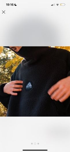 Rare Nike ACG Ninja Hood Sherpa Fleece