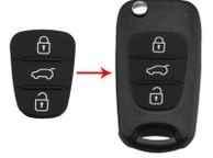 main image for ad Hyundai 3 button pad for key fob with broken buttons