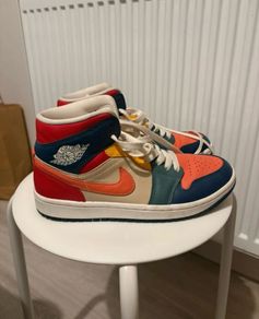 Nike Women's Air Jordan 1 Mid SE 'Multi-Color'