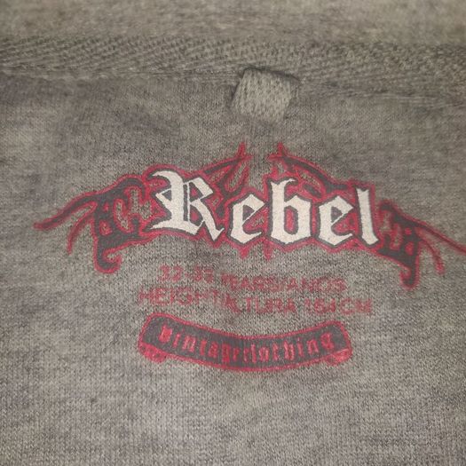 Grey hoodie, 164 cm