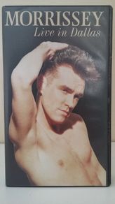 Morrissey Live In Dallas 1991 Vhs Pal Video Tape (Rare)