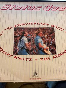 Status Quo The Anniversary Waltz 12 inch Vinyl 1990