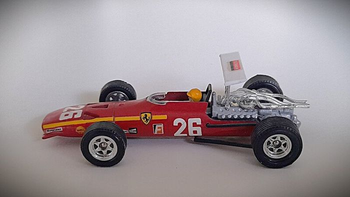 Diecast Vintage French Dinky Toys Ferrari 312 1968 F1 - Near Mint Original Condition/Very Good Box