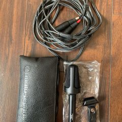 Audio Technica BP4025 professional field recording microphone X/Y stereo with XLR cable and accessories