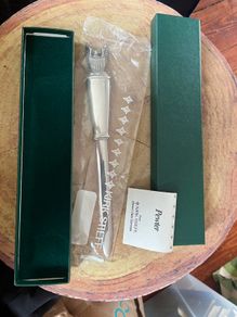 Kirk Steiff Pewter Letter Opener New in Box Eagle Design