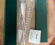 Kirk Steiff Pewter Letter Opener New in Box Eagle Design