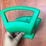 Wall mount hose holder for garden hose and more Image 4