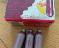 Whipped cream cartidges box of 10