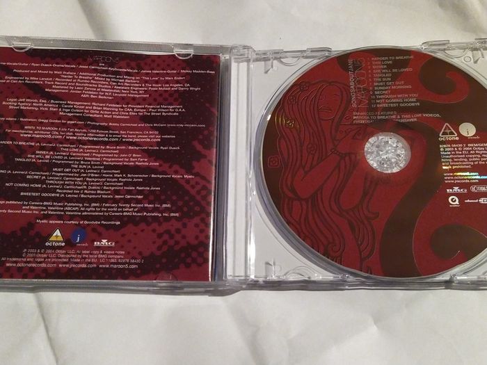 Maroon 5 - Songs about Jane Cd