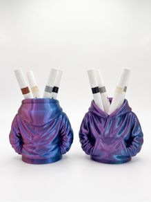 3D Printed Hoodie Pen Holder Desk Organizer for Office Home School unique decor