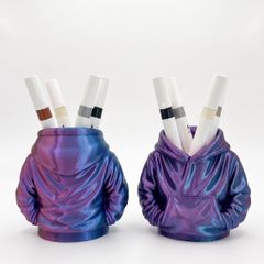 3D Printed Hoodie Pen Holder Desk Organizer for Office Home School unique decor