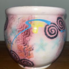 vintage Letterkenny Pottery planter