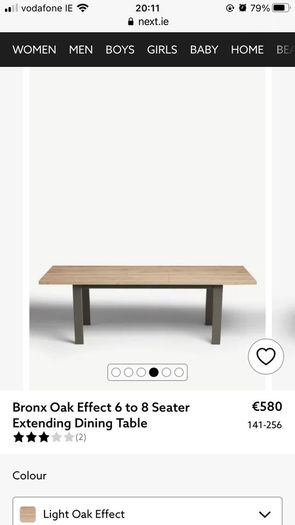 Extendable Dining Table