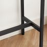_Bar Table, Fine High Table, Kitchen Table, Dining Table, with Sturdy Metal Frame Image 3