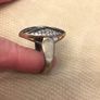 Sterling  silver marcasite ring Image 2