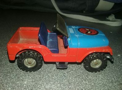Corgi Spider-Man jeep cj-5 scale 1/36