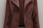 Faux leather Jacket size 10