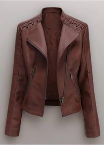 Faux leather Jacket size 10