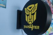 Transformers Symbol LED Light Box  Gaming Room  Bedroom Night Light